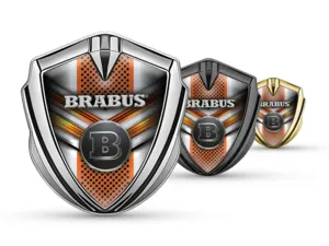 Brabus Metallico Emblema Badge Edizione Limitata Elegante